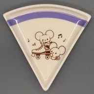 ワッカネズミ ピザ型プレート 「一番くじ ポケピース ～“PEACE”なダイナーへようこそ～」 G賞