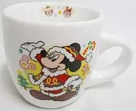 Mickey & minnie Souvenir Cup "Tokyo Disneyland Christmas Fantasy 2004"