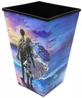 Violet Evergarden & Gilberto bougainvillea (Beach) Popcorn Bucket "Violet Evergarden for the Theater" Taiwan Limited Advance Ticket Special