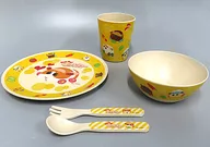 Assembled Bamboo Dish Set "PUI PUI Molker"