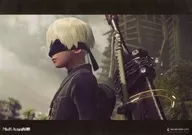 9S Paper Luncheon Mat "NieR : Automata ×SQUARE ENIX CAFE" Sweets Menu Order Privilege
