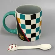 Kanmon Sumijiro Motif Caneca (com colher) "Onikai no Blade" Universal Studios Japan 2021 Limited