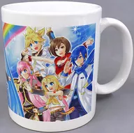 Collection original full color mug cup "PS4 Soft Hatsune Miku -Project DIVA Future Tone DX" Sega Store Limited Special