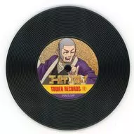 "Golden Kamuy ×TOWER RECORDS Trading Records Coaster" por Yuchiku Shiraishi