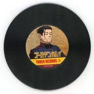 "GOLDEN KAMUY ×TOWER RECORDS Trading Record Coaster" by Momonosuke OGATA