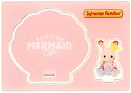 Chocolat Rabbit Baby "Sylvanian Forest Kitchen Pop-up Cafe ~ Yumeiro Mermaid ~ Acrylic Stand Coaster"