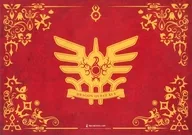 Crest design paper luncheon mat "DRAGON QUEST XI Echoes of an Elusive Age S×SQUARE ENIX CAFE" collaboration food order bonus