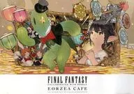 Gathering (Gold Saucer Festival) Paper Luncheon Mat "FINAL FANTASY エオルゼアカフェ" KUJI Tender lottery 2nd prize