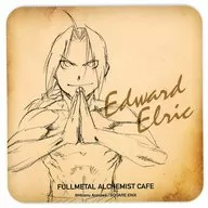 Edward Elric Coaster "Fullmetal Alchemist Cafe 2019 in Anime Cafe 2nd" collaboration menu order bonus