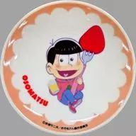 Osomatsu (Strawberry) Mini-Size Plate "Osomatsu × Pre-roll" 2017 Print Cake & Macaron Order Privilege