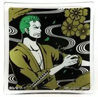 Rolonoor Zoro glass plate "Ichiban KUJI ONE PIECE Kensan! 赤鞘 Ninen Otoko ~ Ichiban ~" G Prize