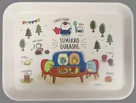 Aggregation (Casual) Bamboo Fiber Tray "Sumicco Gurashi"