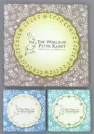 Peter Rabbit Original Glass Kitchen Plate (with 2 coasters) "Peter Rabbit" Mitsubishi UFJ Shareholder Special Benefit