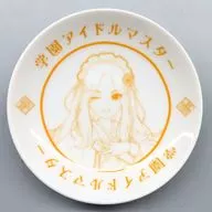 十王星南 和装メイドver.(描き下ろしイラスト) 豆皿 「学園アイドルマスター×にっぽん、グルメ街道」