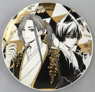 江凱＆墨 絵皿 「王の獣」