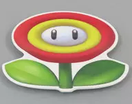 ファイアフラワー ダイカットメラミンプレート 「スーパーマリオ×サントリー」 対象商品購入特典