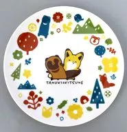 A.タヌキとキツネ ディッシュプレート 「タヌキとキツネ」
