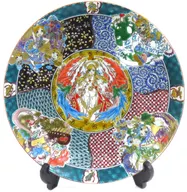 集合 九谷焼 大皿 「モンスターストライク×青郊窯」 XFLAG STORE SHINSAIBASHI限定