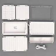 LEDライト付きフィギュアディスプレイコンテナBOX [AH10874]