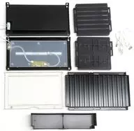 LEDライト付きフィギュアディスプレイコンテナBOX(ブラック) [AH10874]