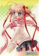 07.神北小毬 ミニクリア下敷き(B6サイズ) リトルバスターズ!エクスタシー コレクション 1