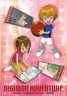 Takaishi Takeru & Hakami Hikari mini Shitajiki "DIGIMON ADVENTURE"