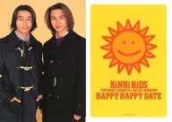 KinKi Kids A4 Underlay "HAPPY HAPPY DATE"