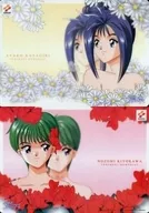 片桐彩子/清川望 B5下敷き ｢ときめきメモリアル」