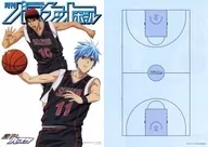 黒子テツヤ＆火神大河 オリジナルB5下敷き 「黒子のバスケ」 月刊バスケットボール 2013年11月号特別付録