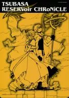 Koro & Sakura (back-to-back) B5-Underlay "Tsubasa - RESERVOIR Chronicle -" kodansha Character Cters C