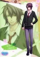 B. Soji Okita B5 Clear Underlay "Hakuoki SSL ~ sweet school life ~"