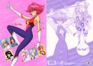 CUTIE HONEY (Haneshichi Henge / Background Pink) B5 Shitajiki 「 CUTIE HONEY F 」