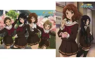 Kumiko Kisaki & Reina Kousaka + Gathering (1 st Year) B5 Shitajiki 2-Pack Set 「 Sound! Euphonium 」