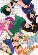 Gathering (7 persons / black and white photo on the back) B5 Underlay "THE RETURN OF LUM URUSEI YATSURA"