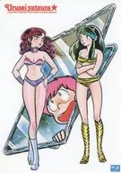 Shosei Taaru & Ram & Run (graffiti na parte de trás) B5 Shitajiki "Urusei Yatsura"