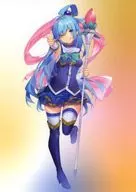 アクア B5下敷き 「この素晴らしい世界に祝福を!」 KADOKAWA ライトノベルEXPO 2020(らのすぽ!)グッズ