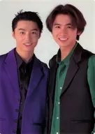 KinKi Kids(光一:綠襯衫/剛:黑襯衫)B5墊板1995年