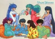 Set (Night Roll) / Lamb (Blue) B5 Underlay "THE RETURN OF LUM URUSEI YATSURA"
