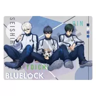 Seiichi Kiyoshi & Rin Itoshi & Seshiro calm sea (Blue Gray) B5 Underlay "Blue Lock"