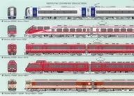 Meitetsu Express Collection B5 Shitajiki Ferrocarril de Nagoya