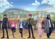 集合(等身) 下敷き 「転生したらスライムだった件×ひらかたパーク 異世界遊園地 テンペストパークの謎 謎を解いて異世界の遊園地を守り抜け!」