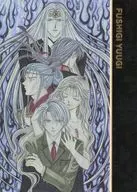 集合(ブルー/黒ライン) 「～画業35周年記念～ 渡瀬悠宇の世界 ふしぎ遊戯原画展 トレーディングミニ下敷き」