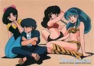集合(ブラウン)/ラム(スケジュール帳/ブラウン) B5下敷き 「うる星やつら」