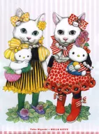 Illustration by Yuko Higuchi A4 clear file "Yuko Higuchi x Hello Kitty" Monthly MOE, October 2021, Appendix