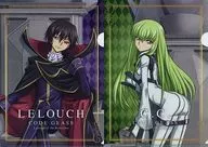 Luluche & C. C. A4 Clear File 2 Set A "Code Geass Hangyaku no Lelouch x Don Quijote"