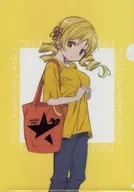 Mami Tomoe Illustration A4 plastic trasparent file folder "rockin' star× PUELLA MAGI MADOKA MAGICA Vol. 1"