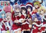 [A la Carte] 1st Season Fresh A4 plastic trasparent file folder "Virtual YouTuber Nijisanji Christmas 2018"