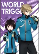 A4 plastic trasparent file folder "WORLD TRIGGER" by Chika Udori & Hughes (rest)