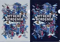 Conjunto PIXEL ART HEROES A4 Clear File 2 Types Set "My Hero Academy"