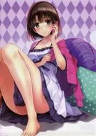 加藤恵 特製A4クリアファイル 「ライトノベル 冴えない彼女の育てかた 11/ドラゴンマガジン 2017年1月号」 とらのあな同時購入特典
